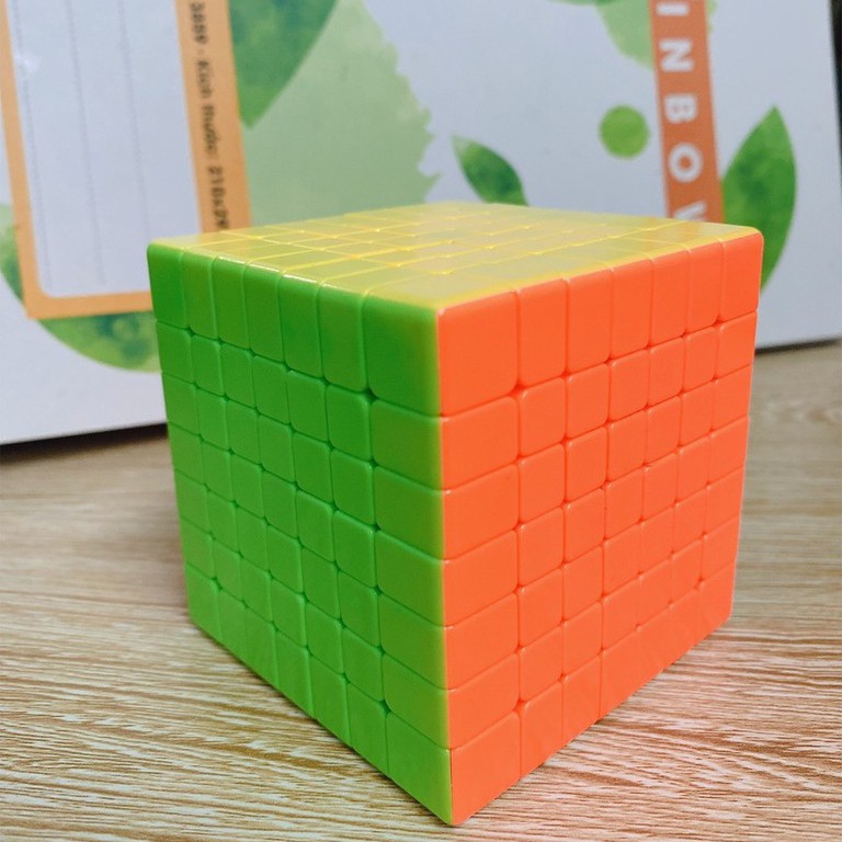 Rubik 7x7x7 xoay trơn cực bền, an toàn cho trẻ nhỏ,phát triển chí não, giảm stress