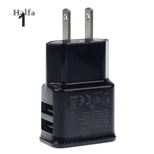 Bộ Sạc 2 Cổng Usb 5V 2.1A Phích Cắm Us Cho Samsung Iipad Ipod | BigBuy360 - bigbuy360.vn