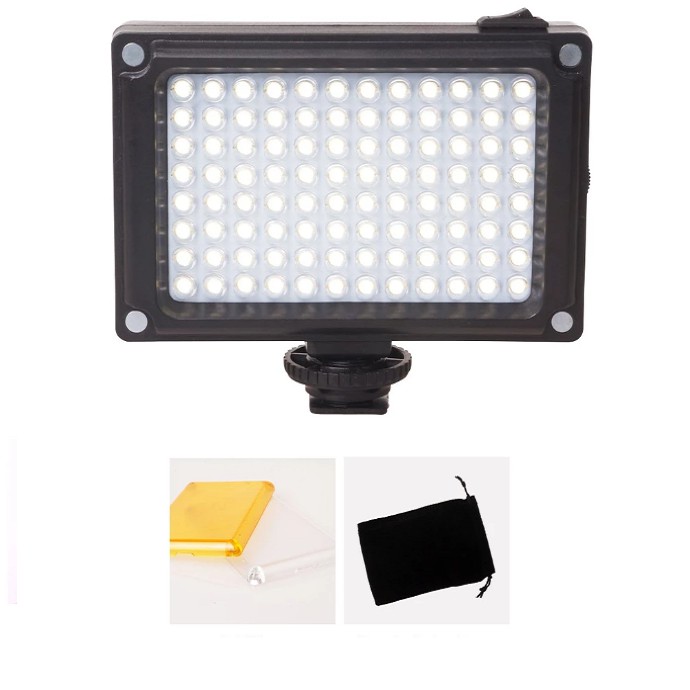 Phụ kiện Vlog cho điện thoại Smartphone, Máy ảnh - Ulanzi Mini Led Video Light 96LED