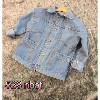 Áo khoác Jeans nữ