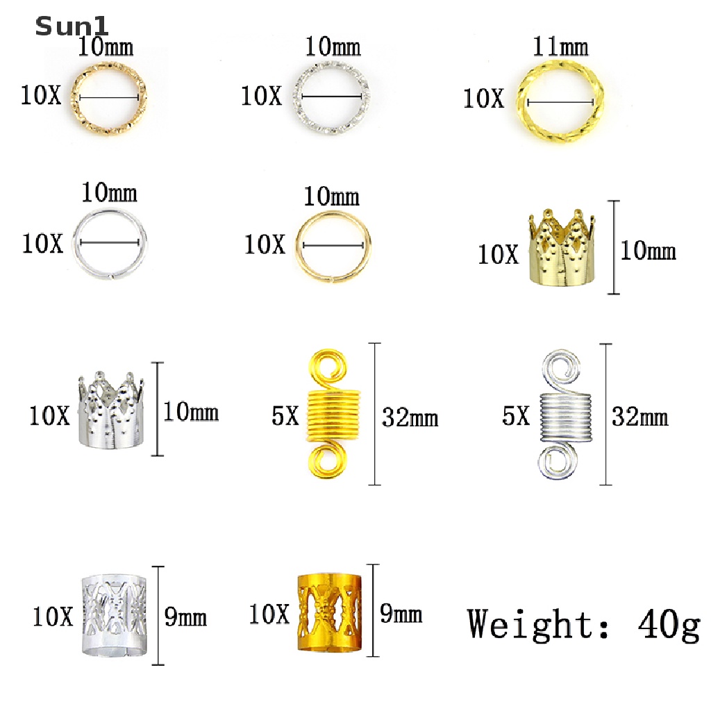 Set 1 / 100 Kẹp Tóc Tết Bím Thời Trang