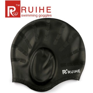 Mũ bơi che tai Silicone siêu bền Ruihe_Mũ bơi che tai Ruihe