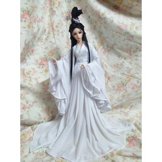 trang phục cổ trang cho búp bê theo mẫu lên size cho bjd 1/3