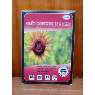 Giấy in ảnh bóng 2 mặt 160g Mạnh Hưng