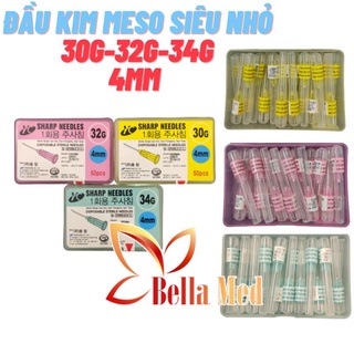 Đầu kim Nano tiêm dưỡng chất 32G - 4mm Hộp 50 kim
