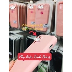 [NEW-GIÁ CỰC RẺ] ỐP CHỐNG BẨN MỀM BẢO VỆ CAMERA FULL VIỀN NHIỀU MÀU HOT, CHẤT NHUNG MỊN LÌ DẺO FULL MÃ lphone