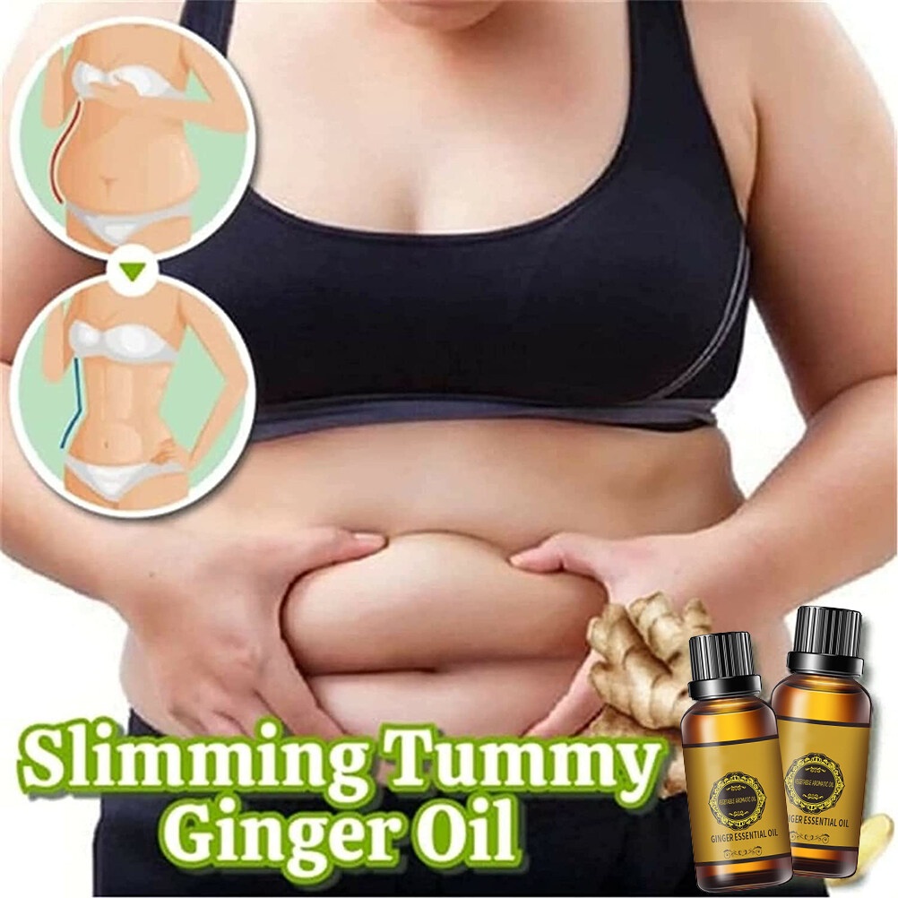 1 Tinh Dầu Gừng Tự Nhiên Mát Xa Làm Thon Gọn Cơ Thể 30ml