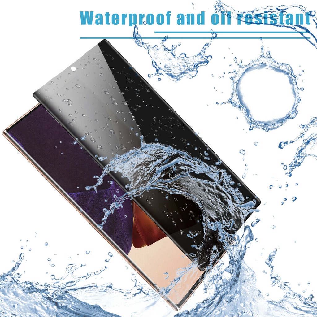 Kính cường lực bảo vệ màn hình điện thoại chống nhìn trộm cho Samsung Galaxy S20 S21 Ultra S21 Plus