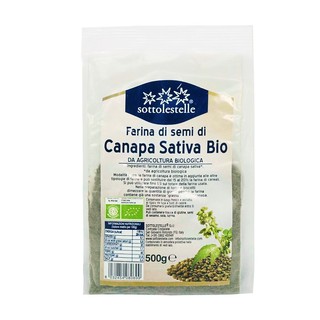 Bột hạt gai hữu cơ Sottolestelle Organic Hem Powder 500g
