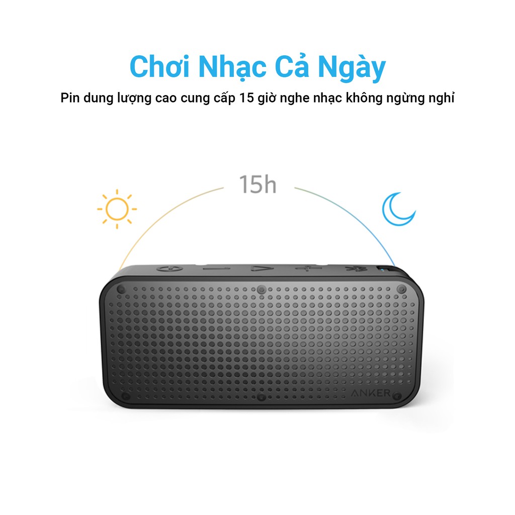 [Mã ELMALL300 giảm 7% đơn 500K] Loa bluetooth ANKER SoundCore Sport XL - A3181