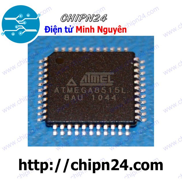 [1 CON] ATmega8515L-8AU TQFP-44 (SMD Dán) (ATmega8515)