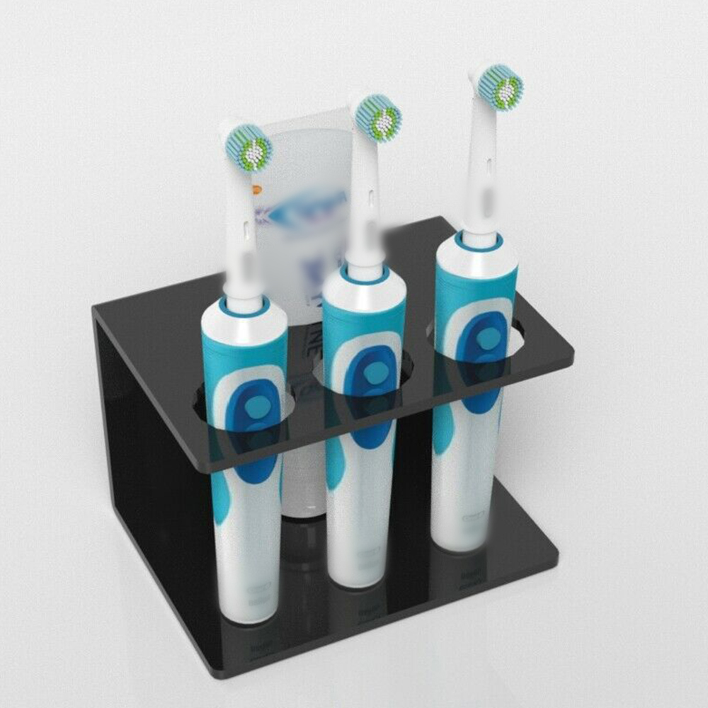 1 Giá Để Bàn Chải Đánh Răng Bằng Nhựa Acrylic Dùng Cho Nhà Tắm