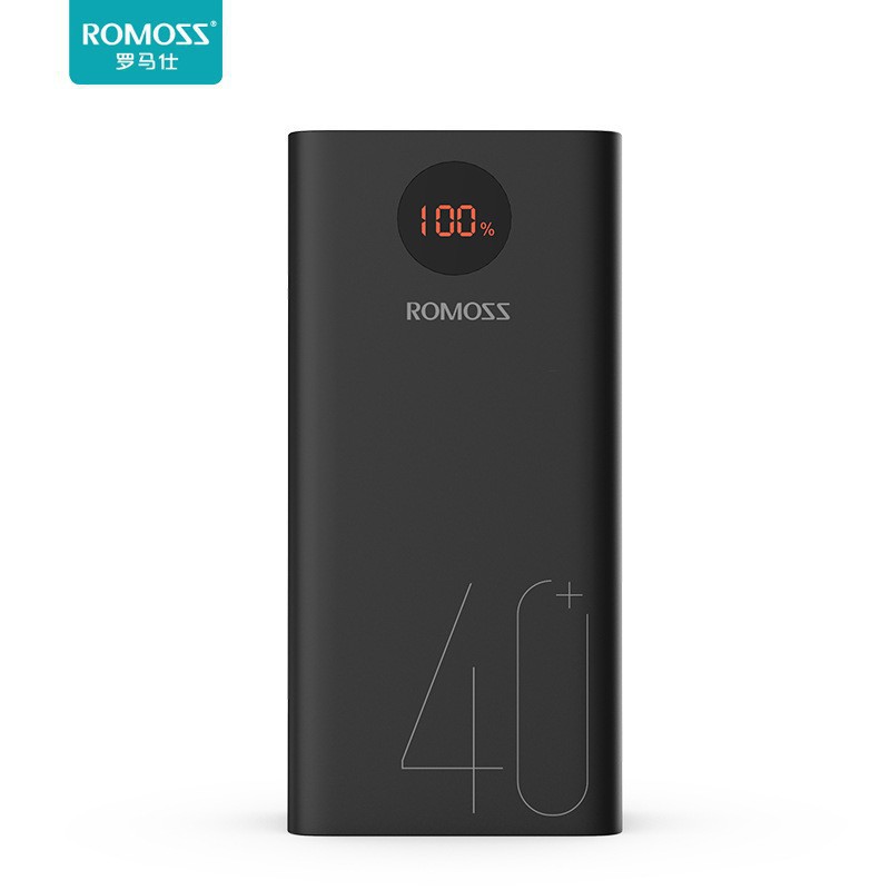 Pin Sạc Dự Phòng Romoss ZEUS 40+ Dung Lượng 40.000mAh Hỗ Trợ Sạc Nhanh QC3.0 và Sạc Đảo Chiều PD 18W