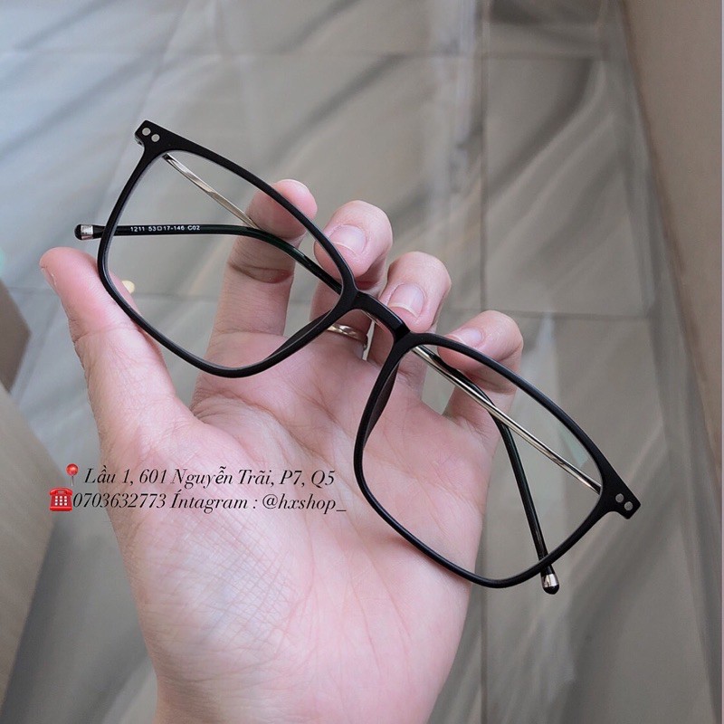 Gọng kính dẽo mãnh BBR 1211 form vuông