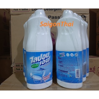 Combo 3 nước rửa chén LiponF Trắng không Mùi