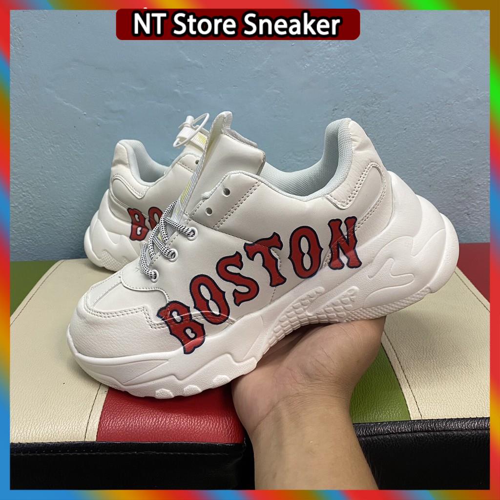 Giày 𝐌𝐋𝐁 Boston LA ,NY Đế Nâu, Giày Thể Thao 𝐌𝐋𝐁, Giày Sneaker ulzzang thể thao nam nữ cổ ngắn đế độn 5cm tăng chiều cao