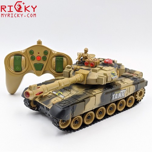 XE TĂNG CHIẾN ĐẤU ĐIỀU KHIỂN TỪ XA - PIN SẠC-BÁNH XÍCH-NO 9993