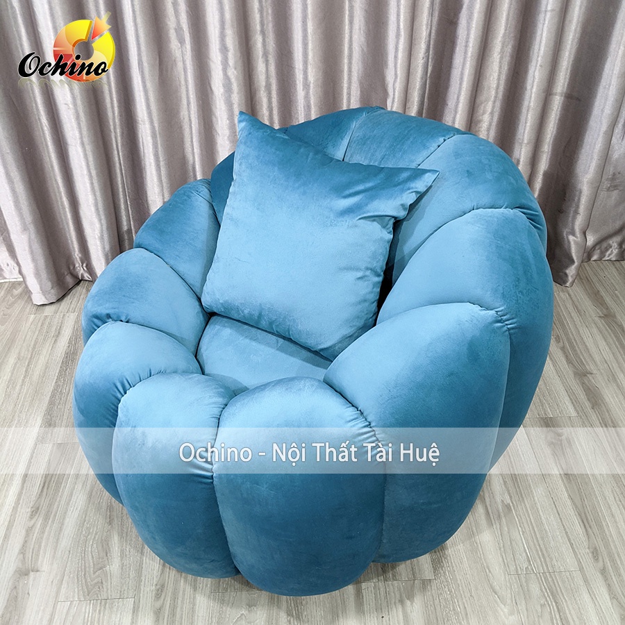 Ghế sofa Đơn Thư Giãn và Chụp hình Phòng khách, phòng Ngủ Hình bông Hoa cao cấp (HÌnh Thật và video)