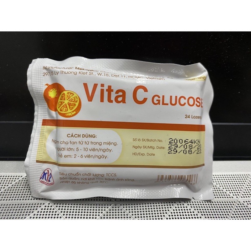 Kẹo C trẻ em Vita C glucose 24 viên