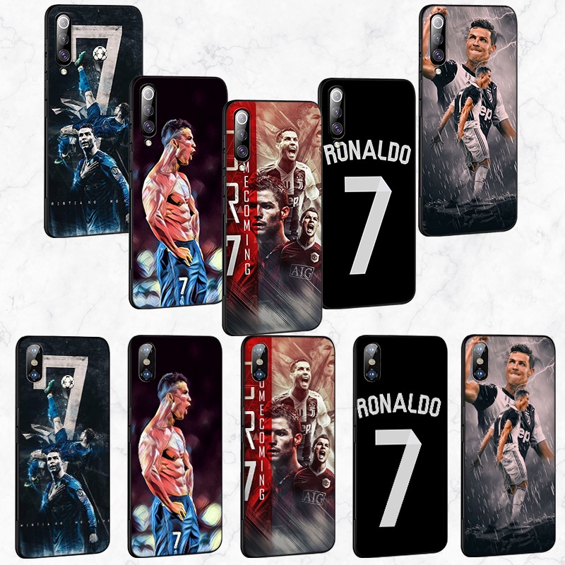 Ốp Điện Thoại Silicon Mềm Hình Cr7 Cristiano Ronaldo Cho Xiaomi Redmi 4a 4x 5 5a 6 6a 7 7a Plus Pro Gr33