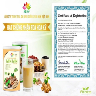 NGŨ CỐC DINH DƯỠNG MINMIN ( TẶNG 1 SỮA ĐẶC )