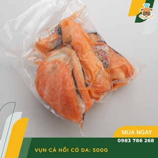 Vụn Cá Hồi Có Da Túi 1Kg