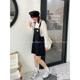 Yếm quần short [STORY] Q803 (ảnh thật)