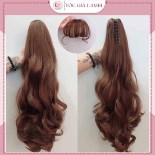 Tóc giả nữ ngoặm❤️FREESHIP❤️Tóc giả ngoạm xoăn dài mẫu mới nhất