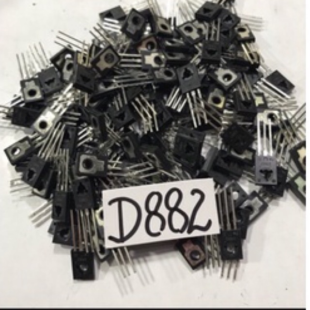 10   con   Transistor    D882    NPN