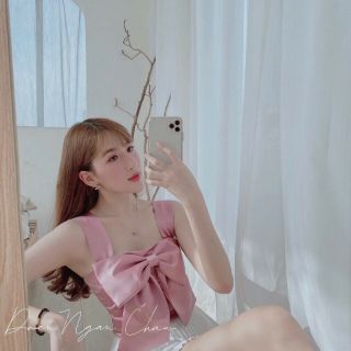 Áo cái nơ bản to A44