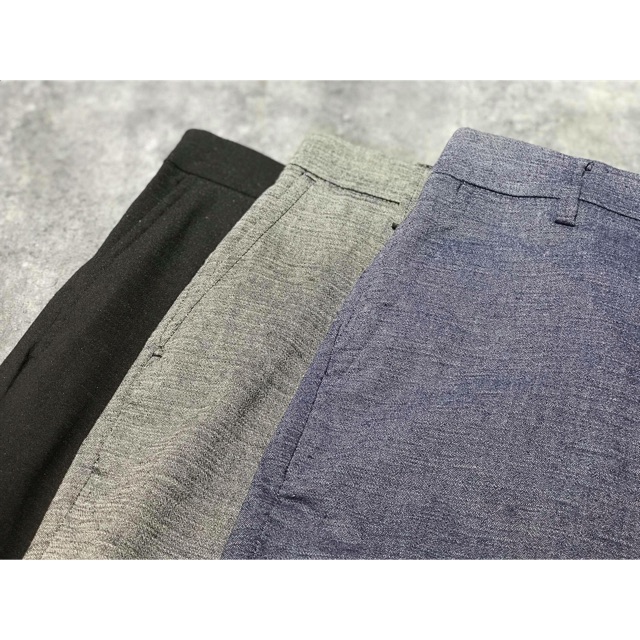 QUẦN VẢI DU - hàng xuất Hàn made in vietnam .. chuẩn authentic 💯💯💯. Chất line pha . Dáng năng động và lịch lãm 👍👍👍