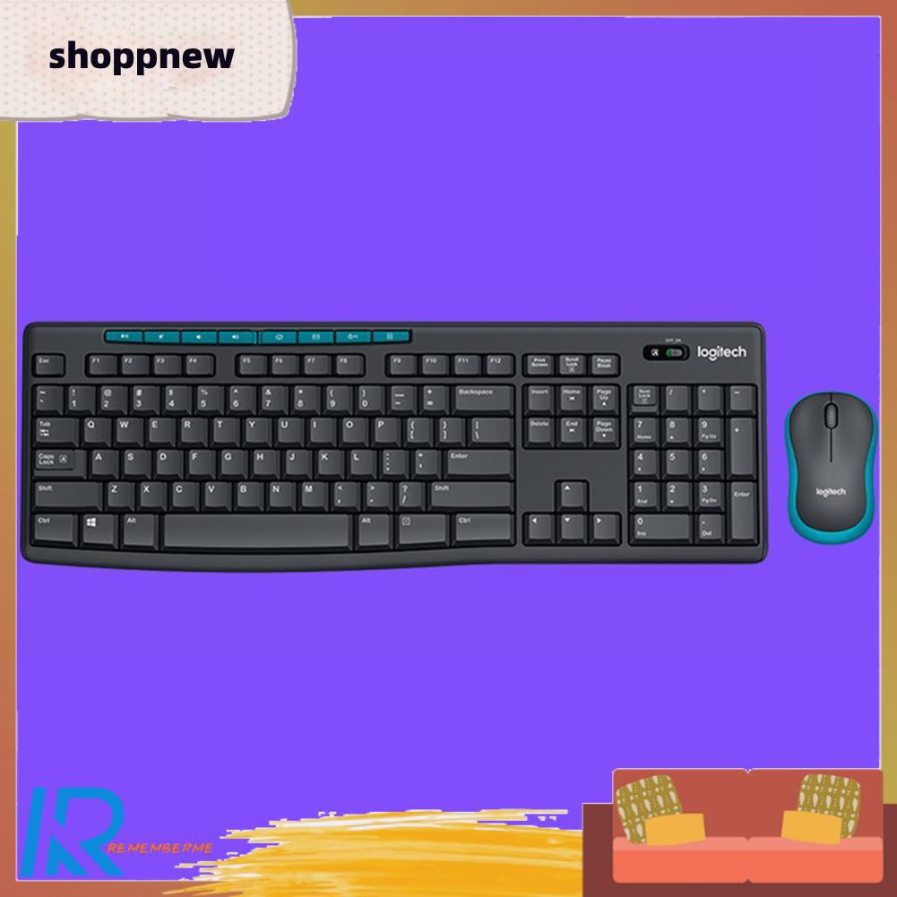 Combo Bàn Phím + Chuột Không Dây Logitech Mk275 Usb 1000 Dpi