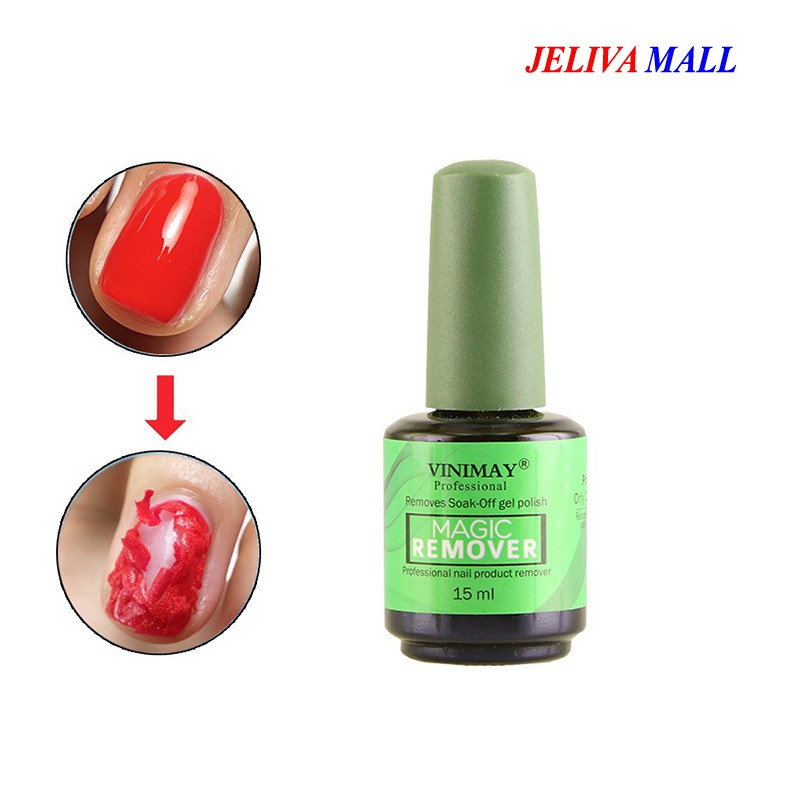Nước phá gel chuyên dụng, phá sơn gel nhanh tiện lợi Vinimay 15ml