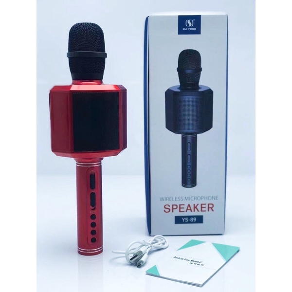 Micro karaoke bluetooth YS 89 cực hay kèm clip test