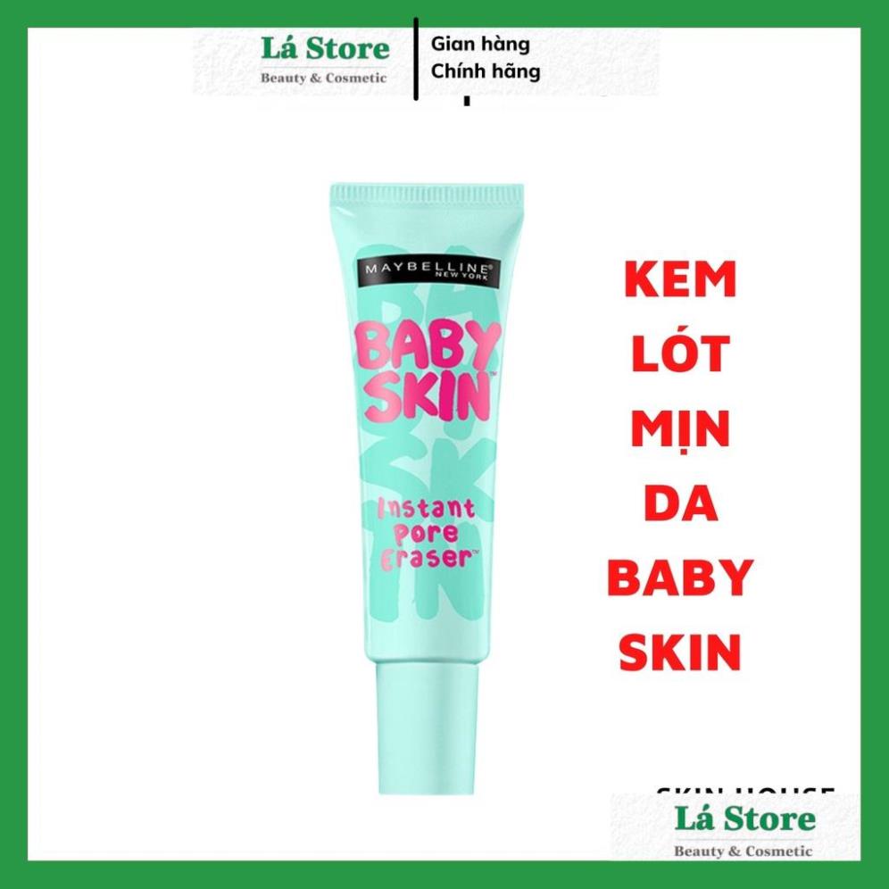 Kem lót Maybelline New York Baby Skin Pore Eraser Primer mịn da che khuyết điểm 22ml