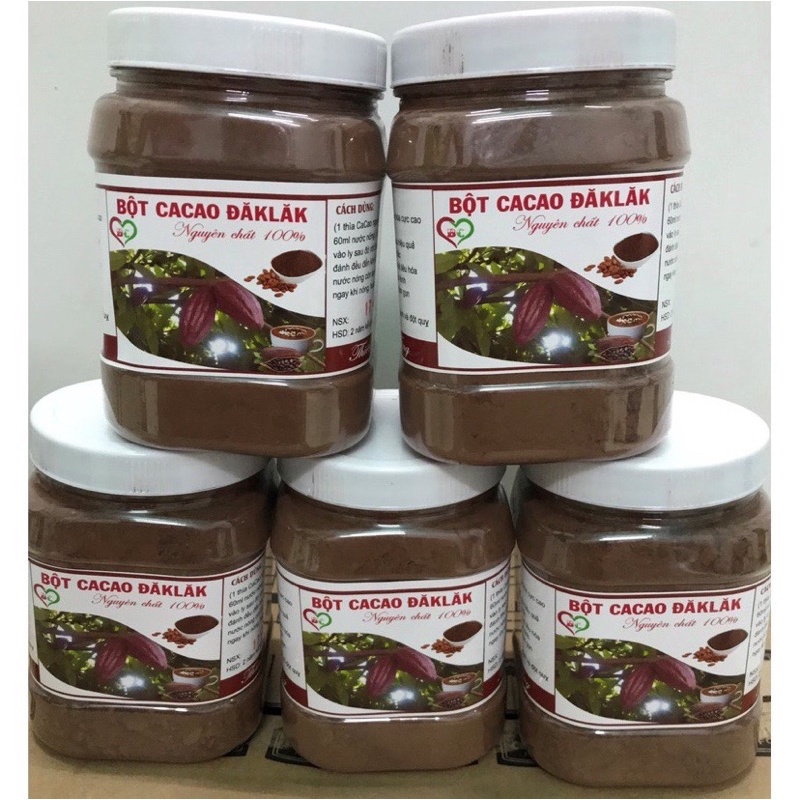 BỘT CACAO NGUYÊN CHẤT DAKLAK 500Gr