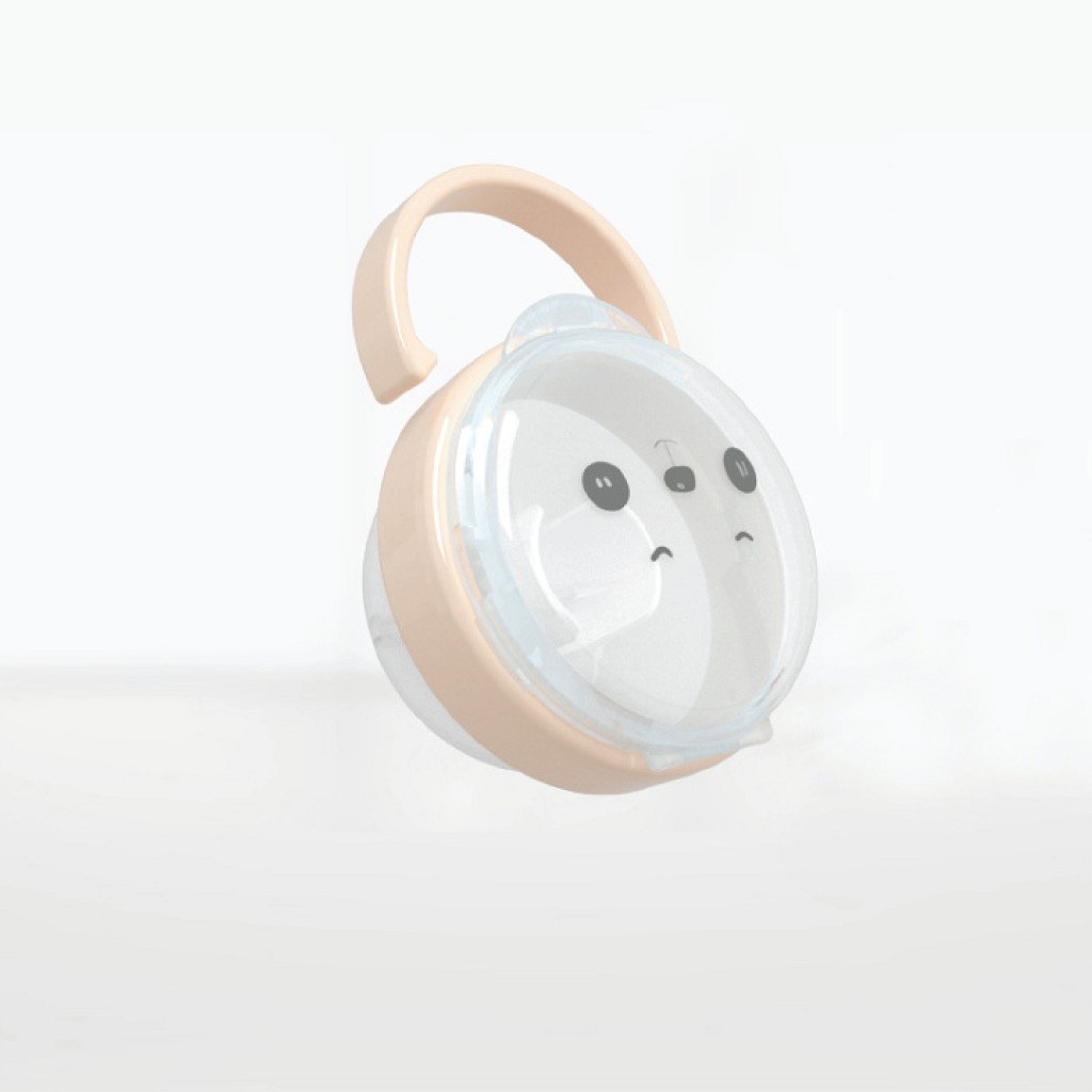 Hộp đựng ti giả hình Gấu cho bé có móc treo