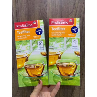 100 túi lọc trà Profissimo Đức