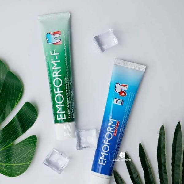 Kem đánh răng ngăn ngừa viêm lợi, chảy máu chân răng Emoform (Thụy Sỹ- hàng chính hãng)