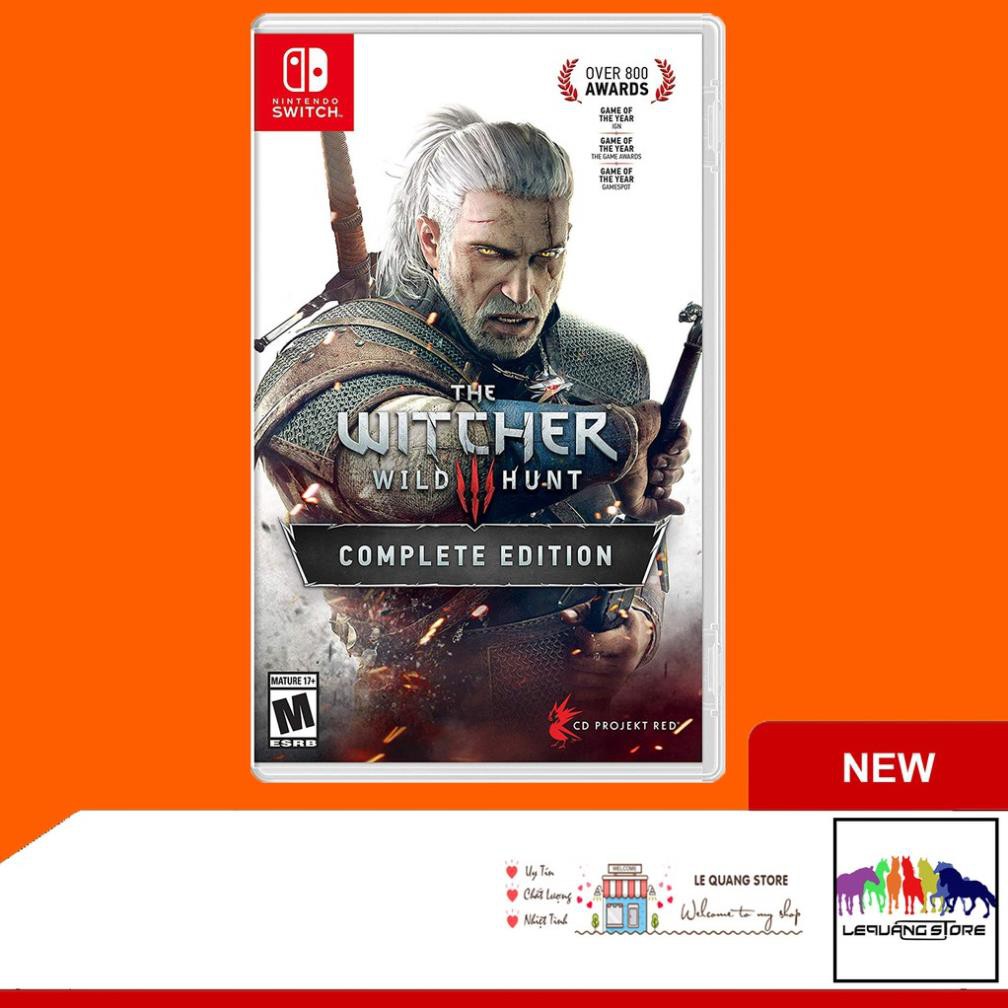 Đĩa game Nintendo Switch: The Witcher 3: Wild Hunt – Complete Edition