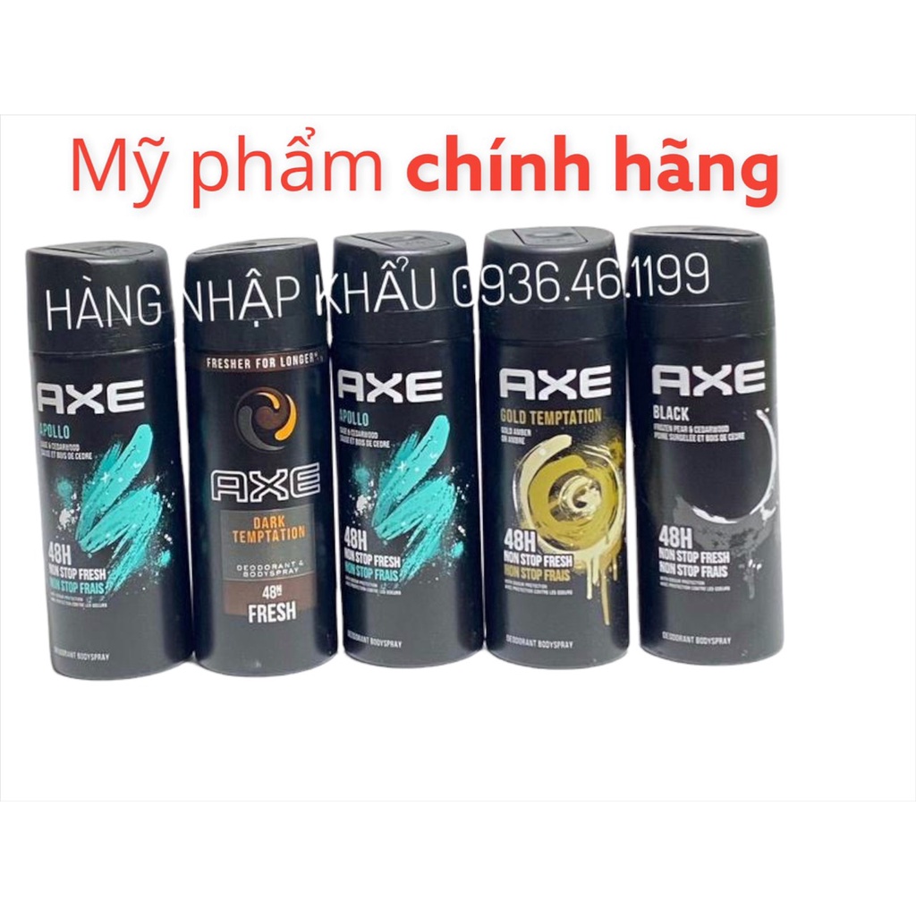 Xịt khử mùi toàn thân AXE 150ml USA