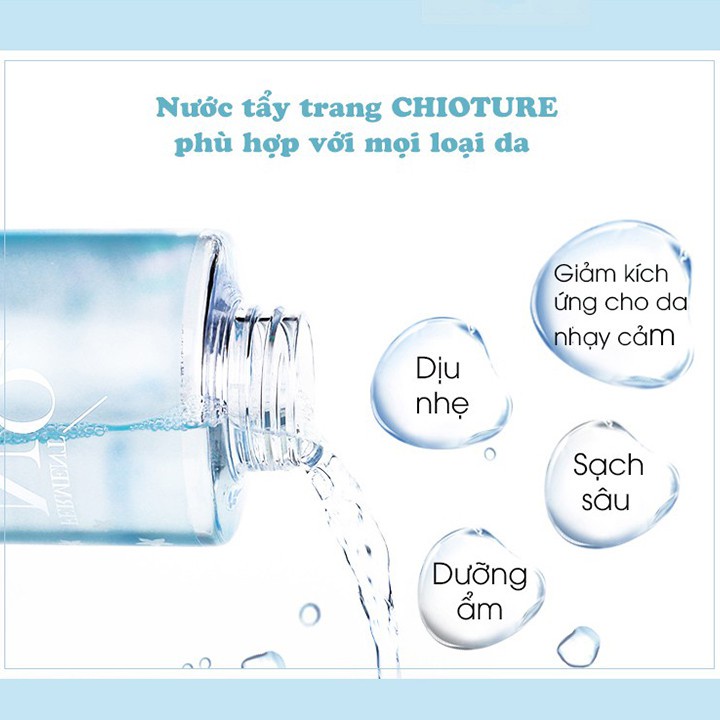 [Mã FMCGMALL -8% đơn 250K] Bộ đôi nước tẩy trang Chioture Ferment one cleansing water làm sạch sâu 500ml | WebRaoVat - webraovat.net.vn