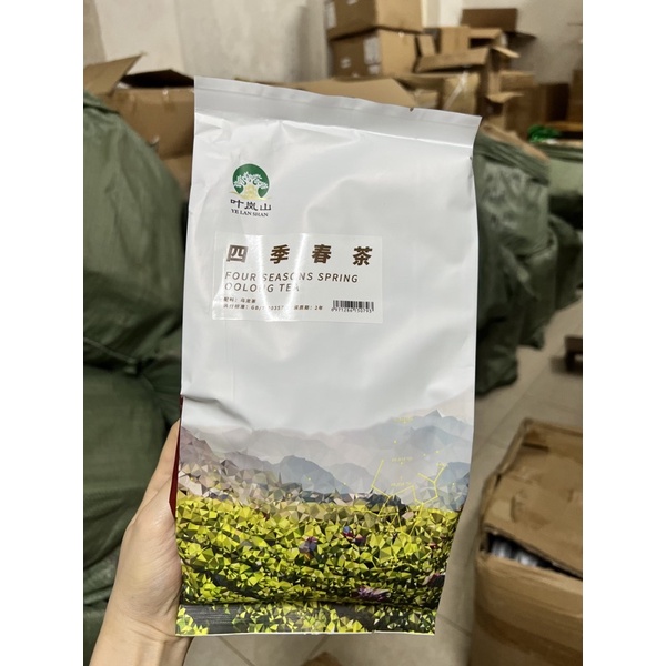 Trà Olong Tứ Quý Yelanshan 500g Ôlong vàng trà hoa quả