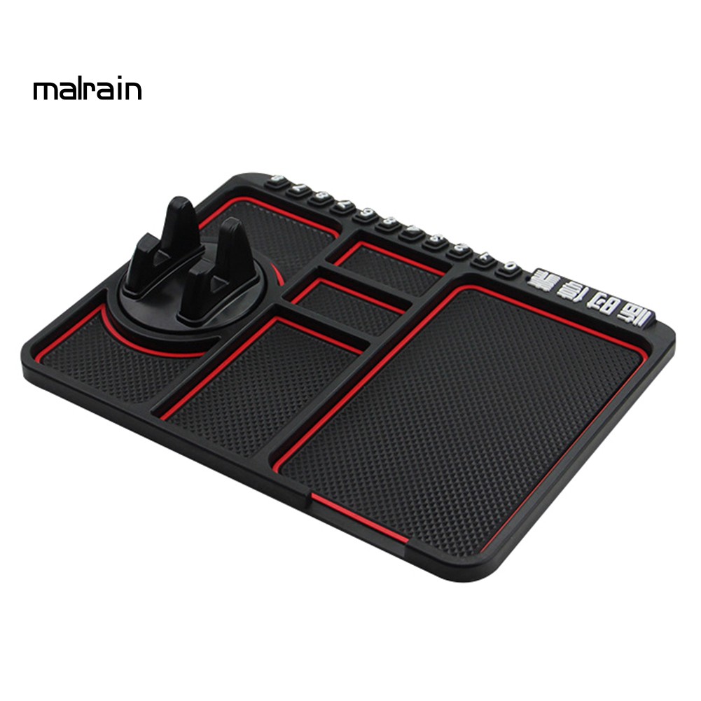 Thảm đựng điện thoại chống trượt đa năng cho xe ô tô