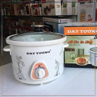 Nồi hầm nấu chậm đa năng cao cấp đạt tường- nồi điện nấu cháo cho bé- loại 1,5l