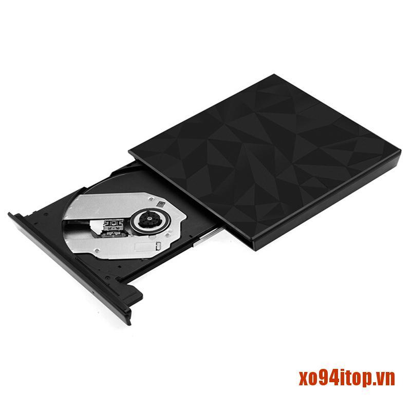 XOTOP USB 3.0 DVD Drive CD Burner Driver Drive-free High-speed Read-write Record