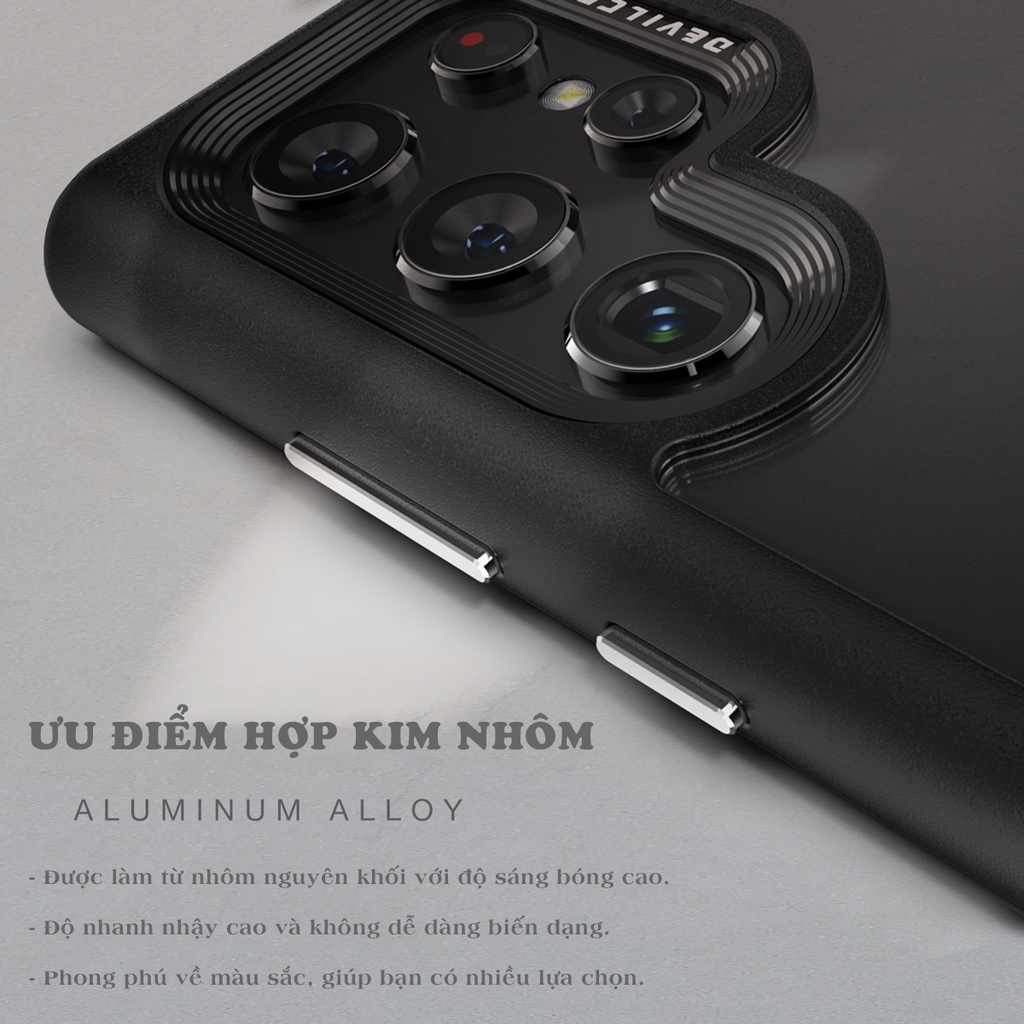 Ốp điện thoại DEVILCASE of Samsung Galaxy S22 / S22 Ultra 5G / S22 Plus 5G- Hàng cao cấp chính hãng