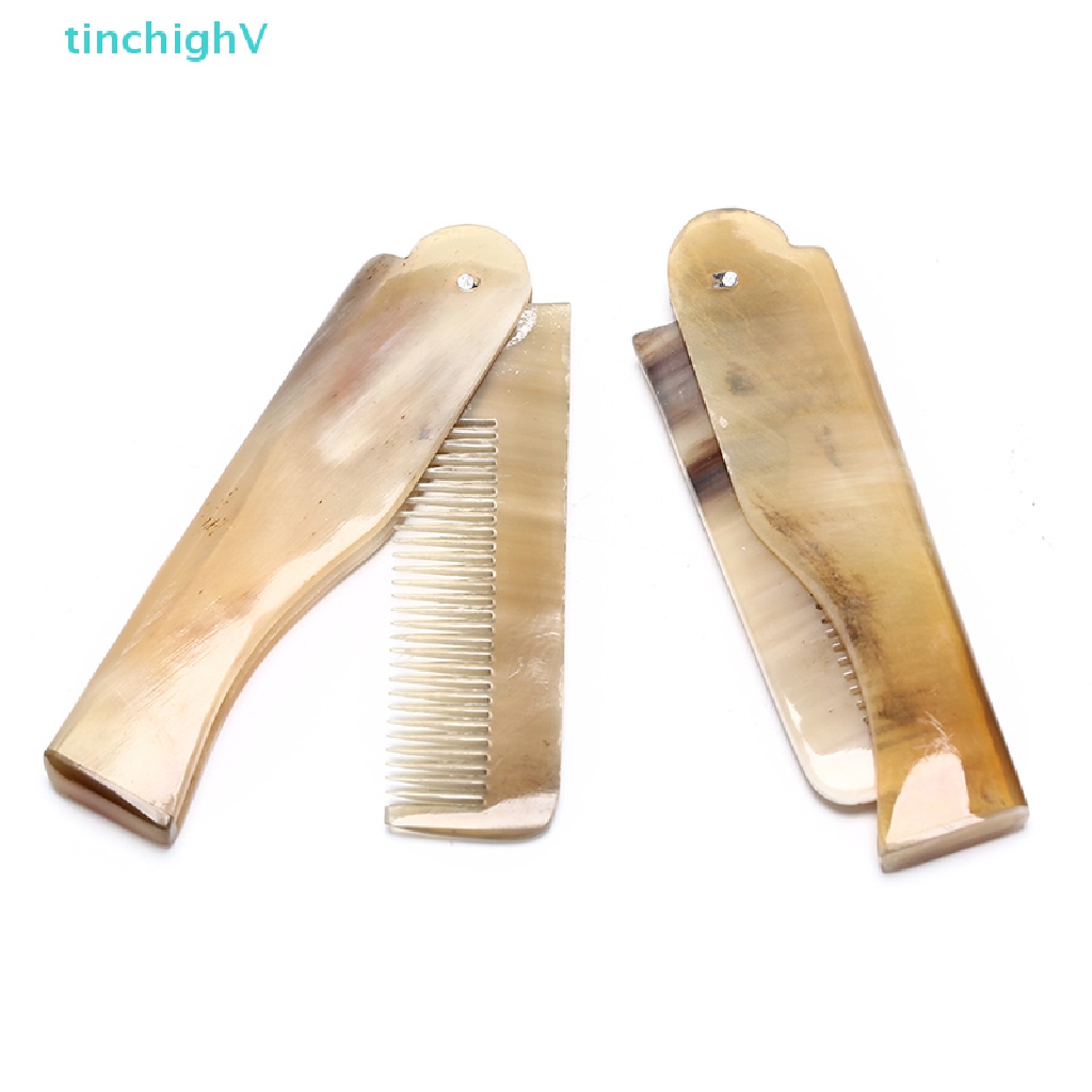 Lược Gấp Bỏ Túi Dạng Sừng Ox Dành Cho Nữ