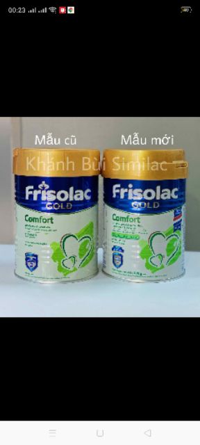 Sữa bột Frisolac gold comfor lon 400g(hàng chính hãng)