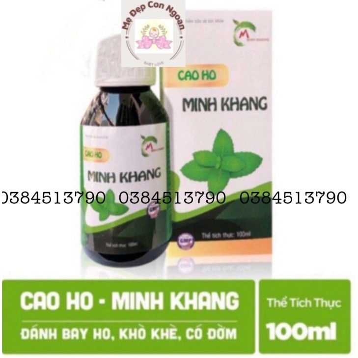 Cao Ho Minh Khang⚡AN TOÀN CHO BÉ⚡Hết Ho,Tiêu đờm